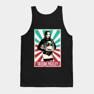 Vintage Retro Tatum Paxley Wrestling Tank Top